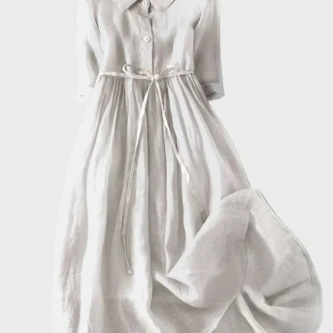 Olivia - Vestido con Cuello Elegante