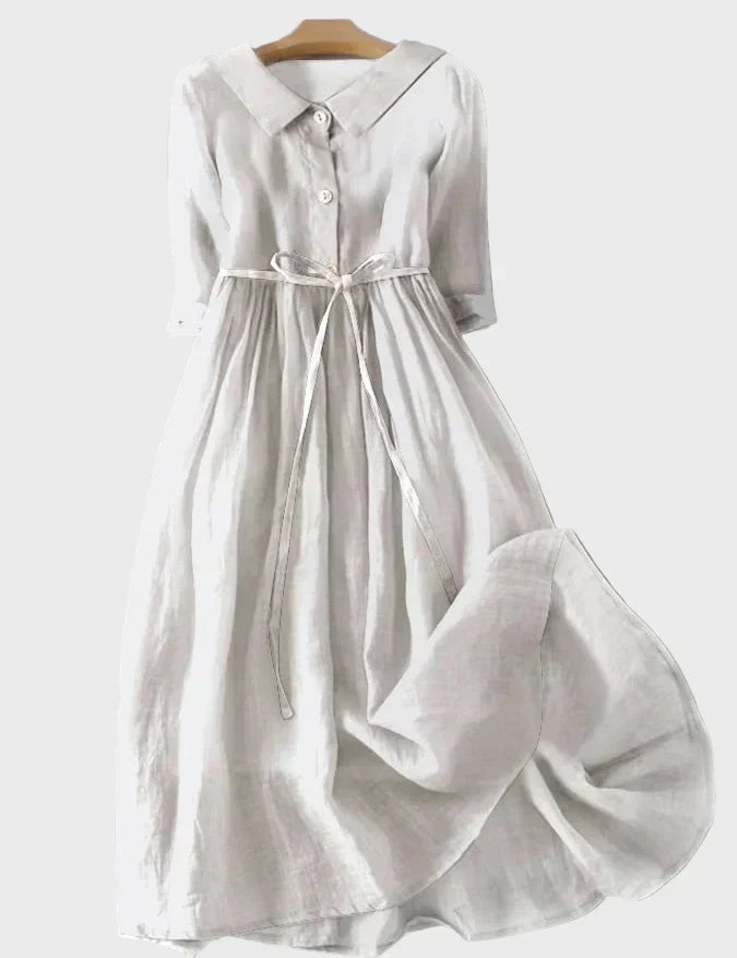 Olivia - Vestido con Cuello Elegante