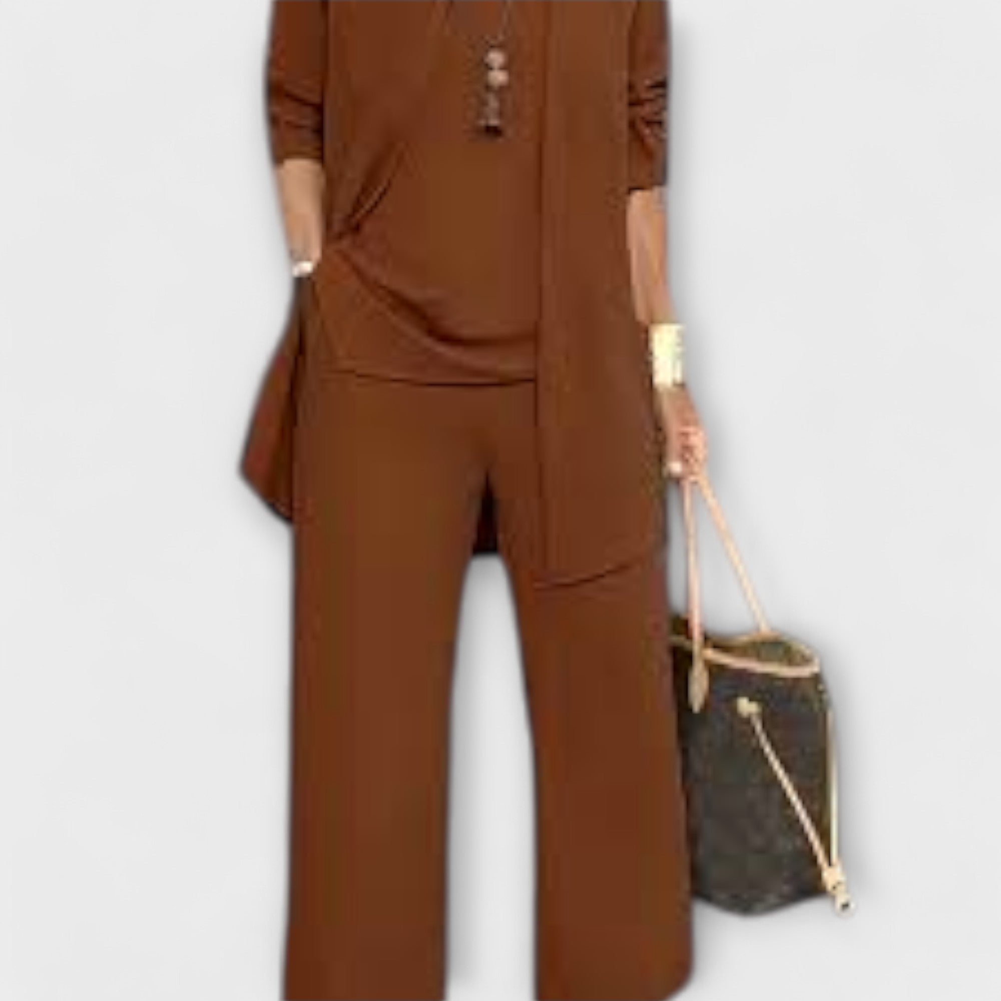 Eliza - Conjunto Casual de Tres Piezas