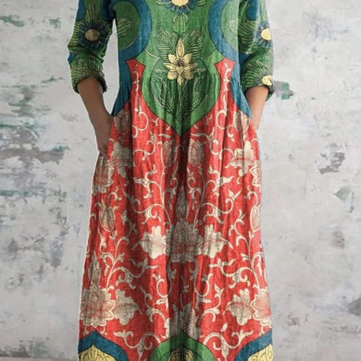 Paula - Vestido Vintage Romántico