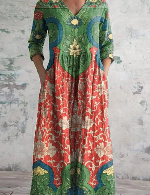 Paula - Vestido Vintage Romántico