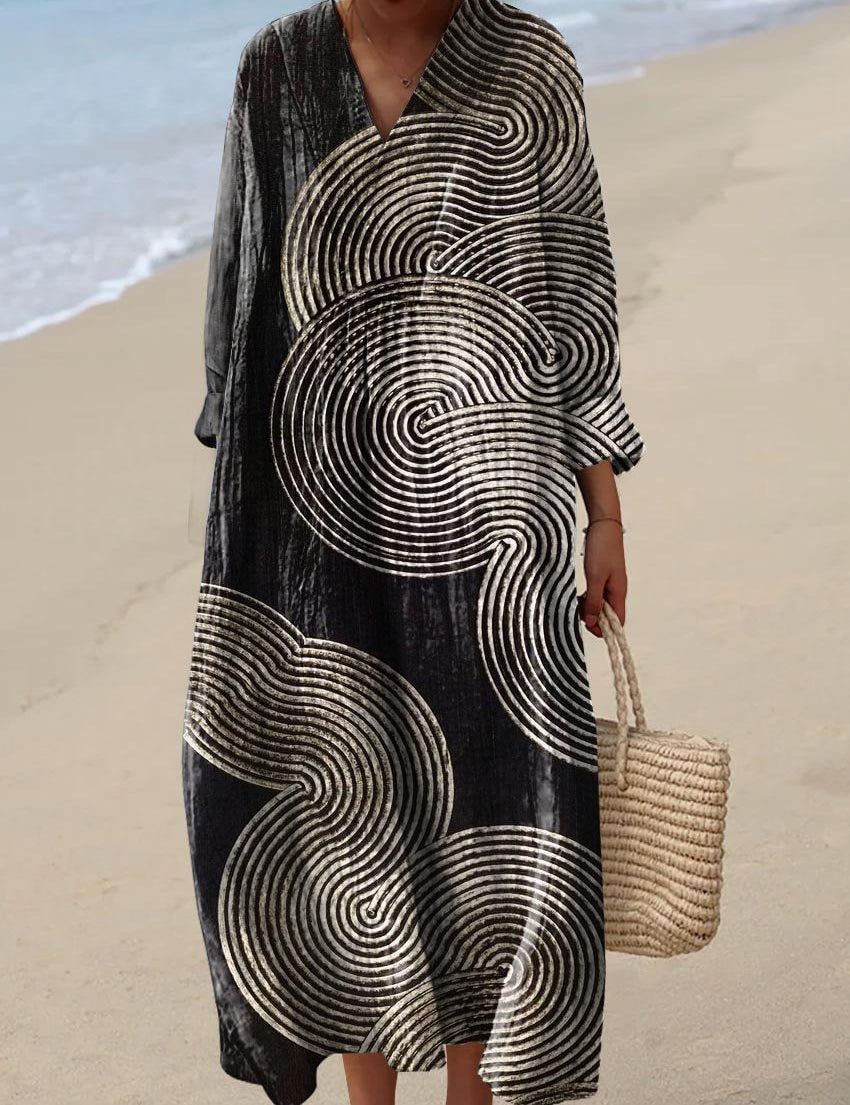 Julia - Vestido de Patchwork Bohemio