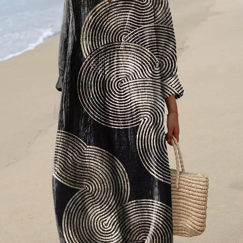 Julia - Vestido de Patchwork Bohemio