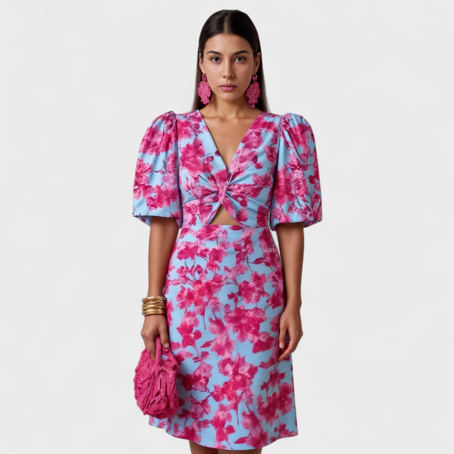 Berta - Vestido Fuego Tropical