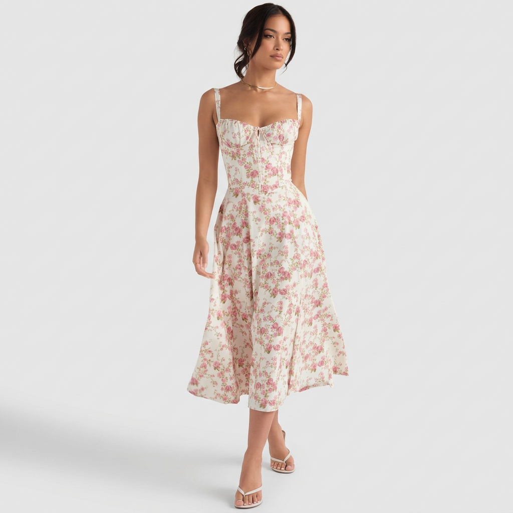 Nuria - Vestido Maxi Elegante
