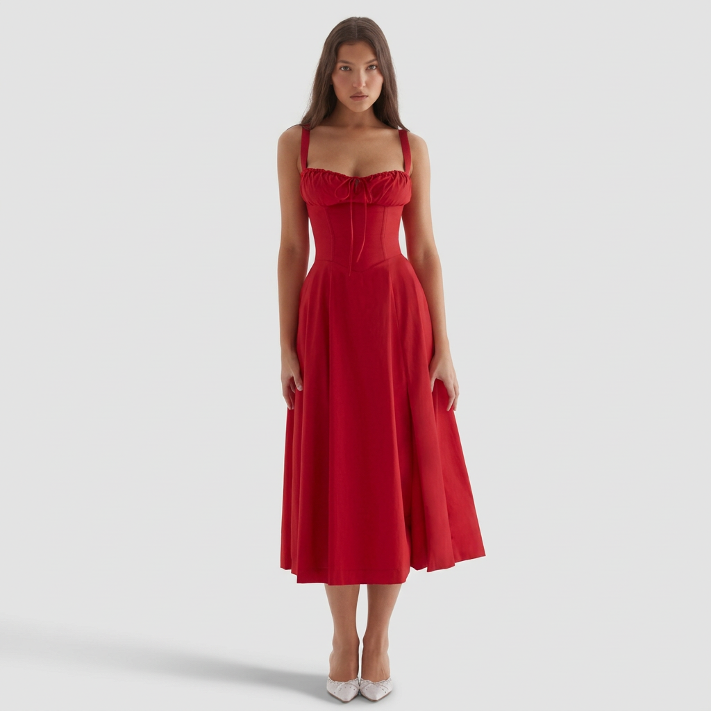 Nuria - Vestido Maxi Elegante