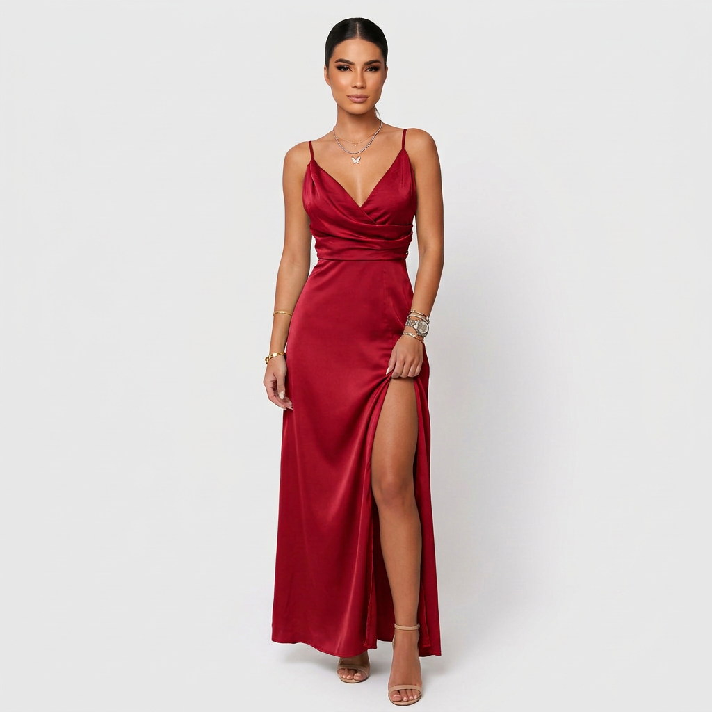 Maribel - Vestido Maxi Elegante