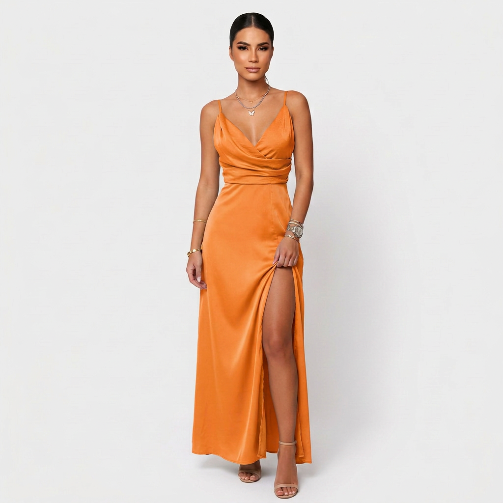 Maribel - Vestido Maxi Elegante