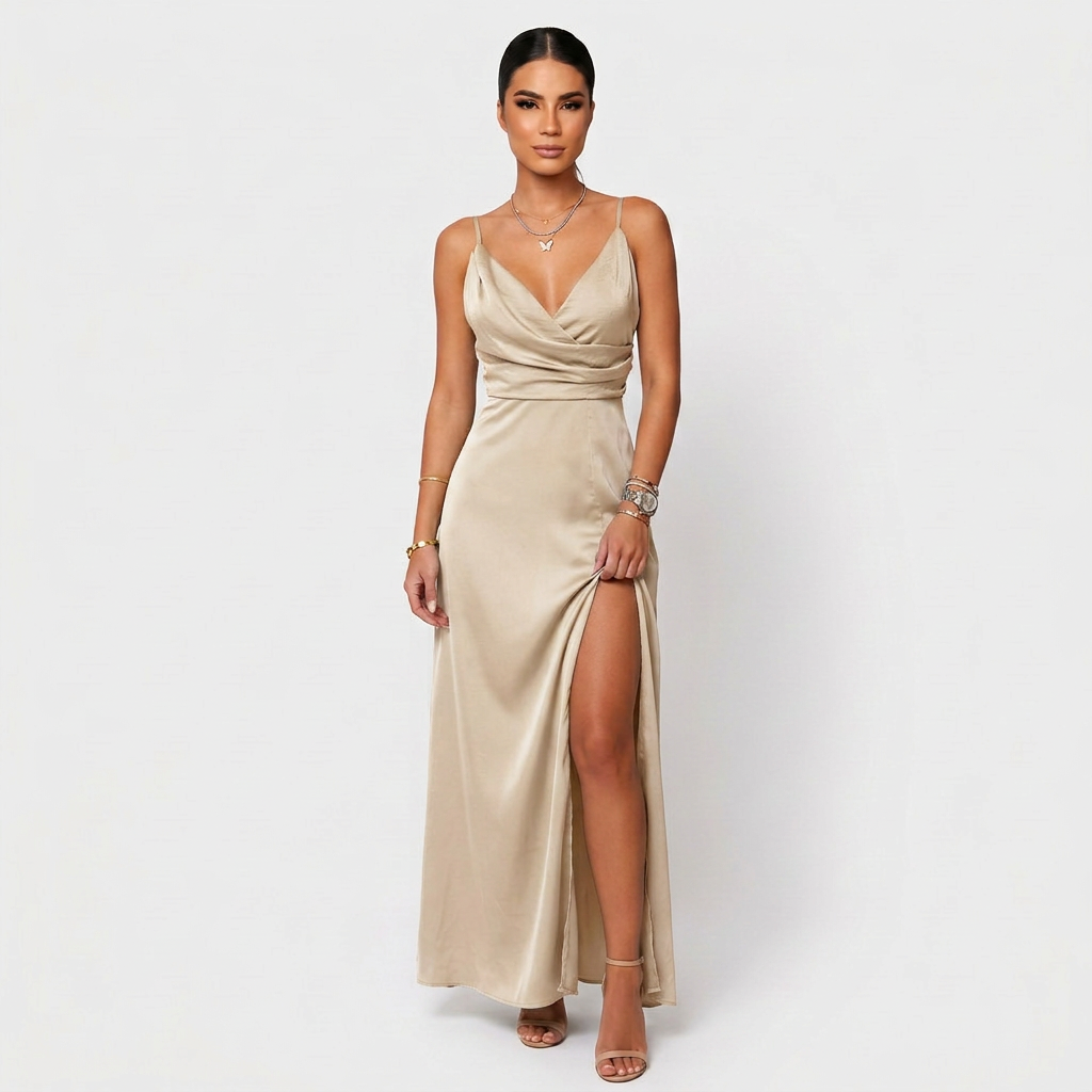 Maribel - Vestido Maxi Elegante