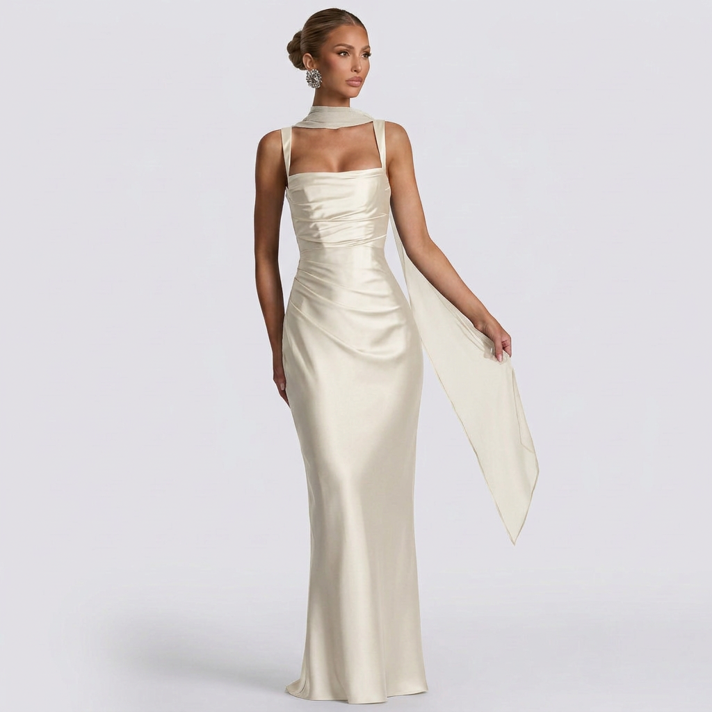 Olga - Vestido Maxi Elegante