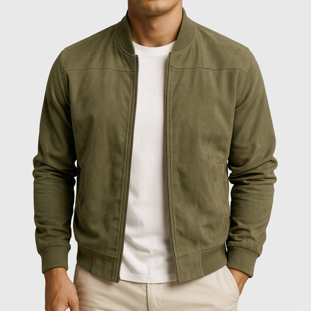 André - Chaqueta Ligera de Ante