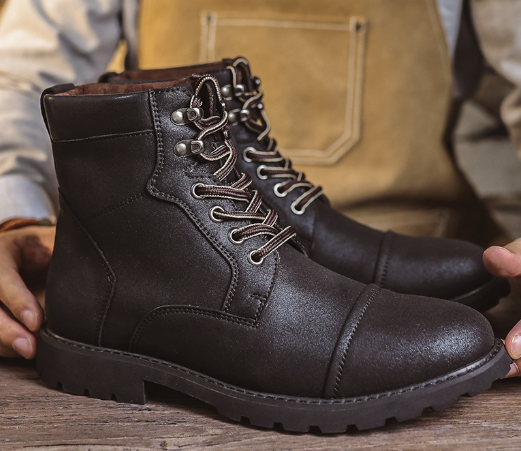 Bernardo - Botas de cuero premium