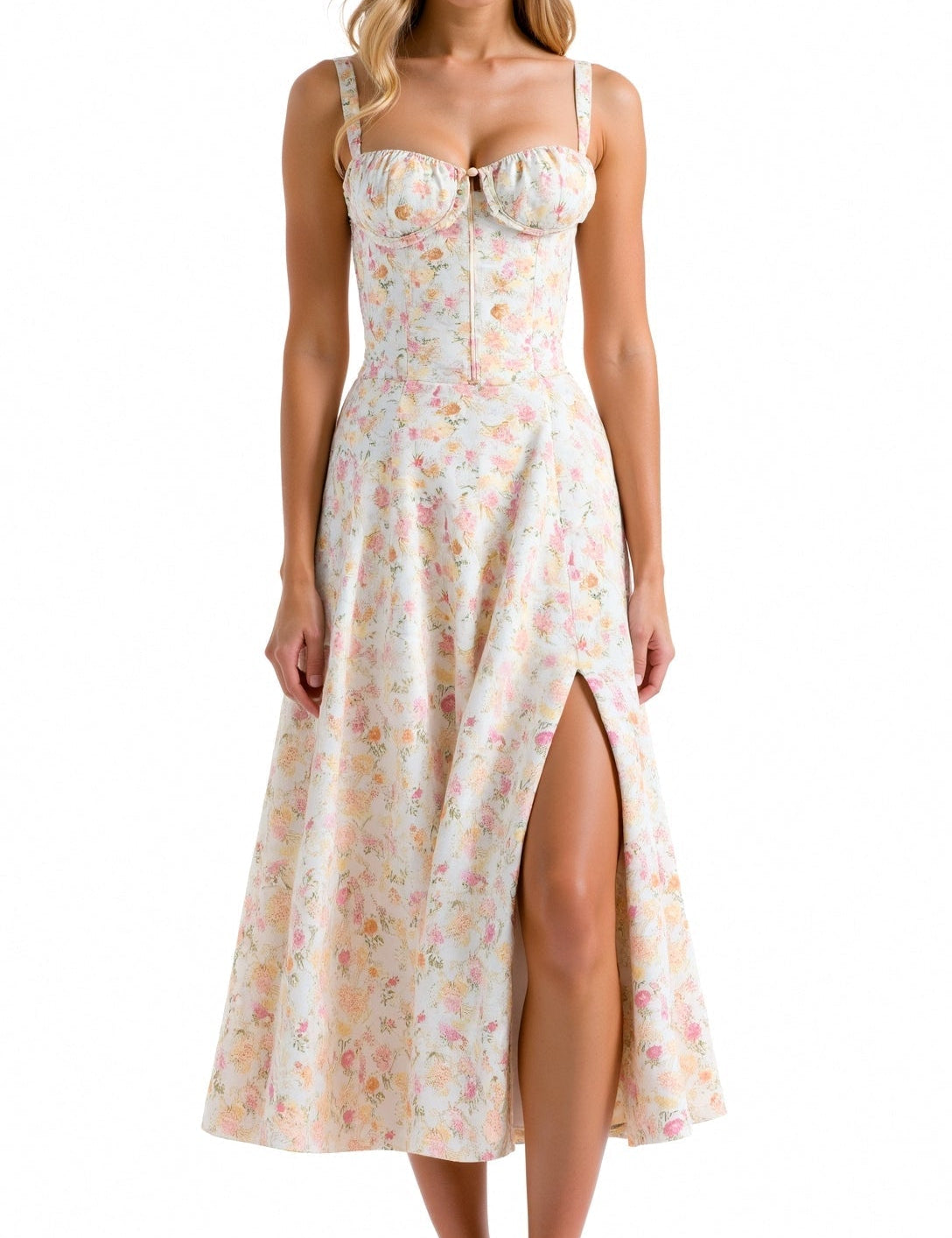 Júlia - Vestido Midi Elegante