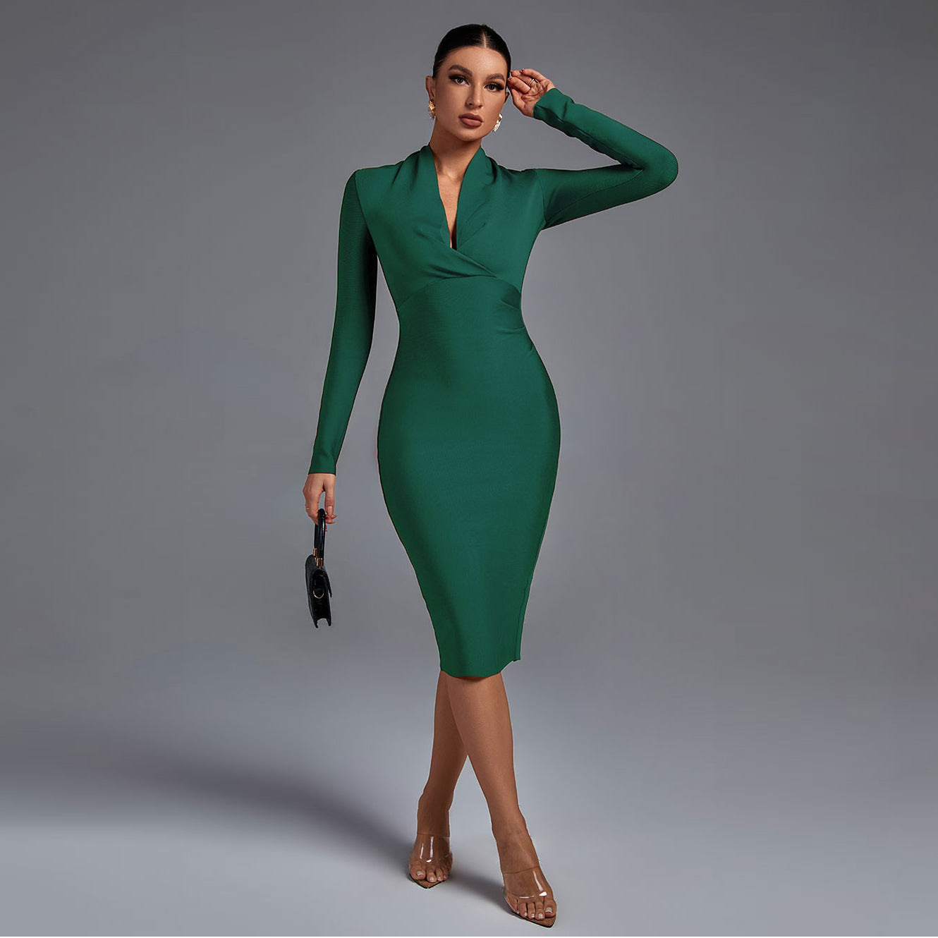 Victoria - Vestido de Manga Larga