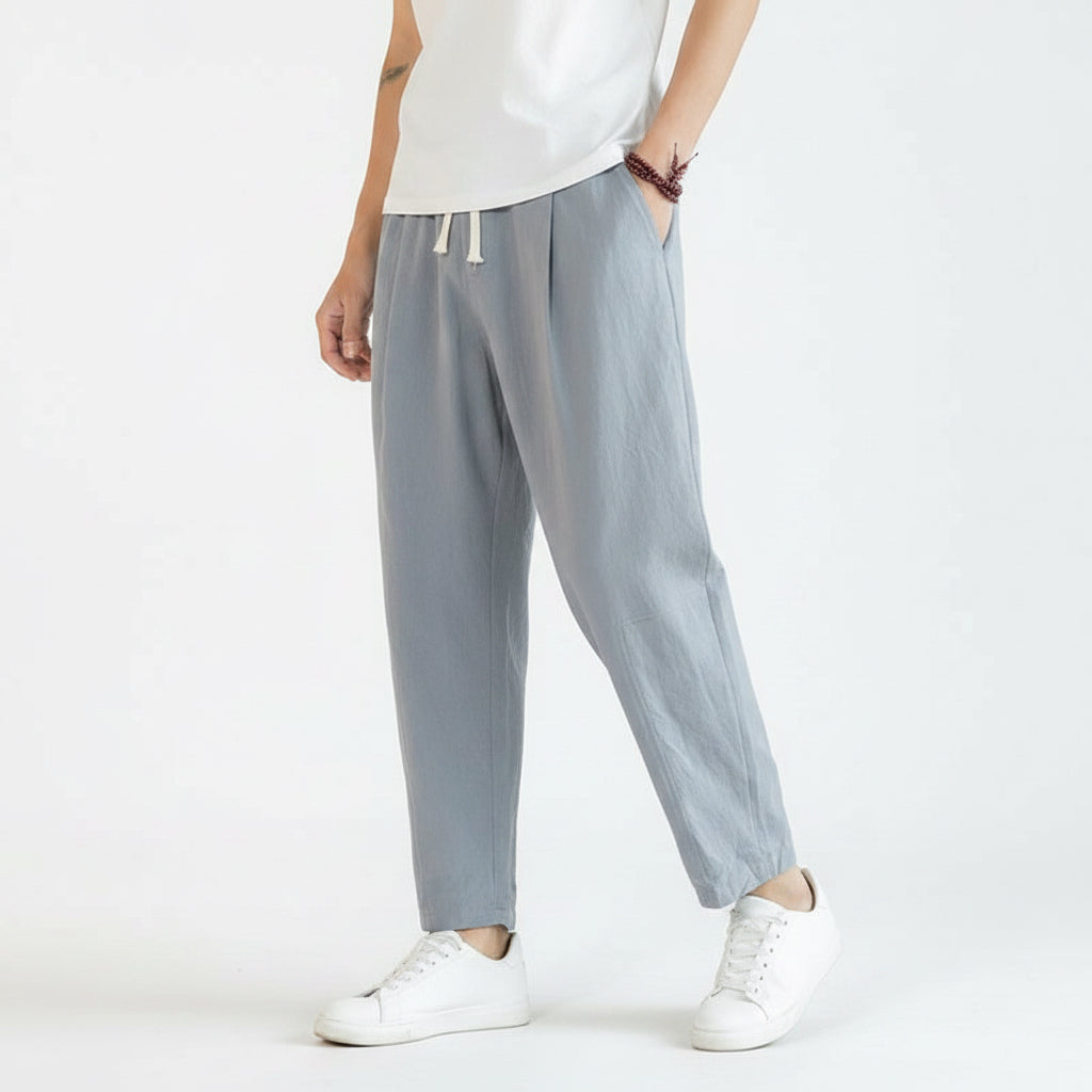 Lionel - Pantalones Cómodos con Cordón
