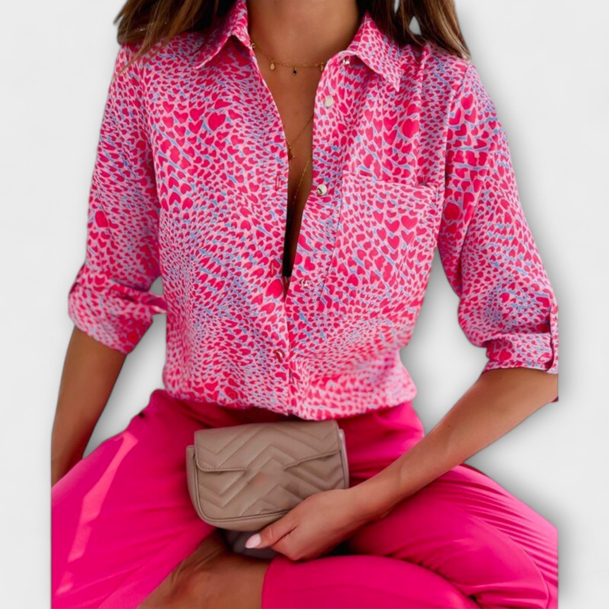 Leonor - Blusa de Cuello Clásico